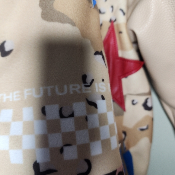 Reason Legend Varsity Jacket medium unisex. Aztec print, skull and cross bones - Picture 8 of 11